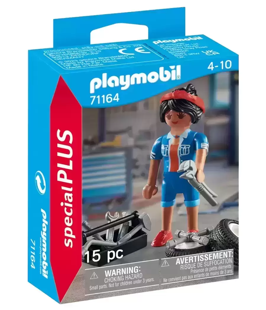Playmobil SpecialPlus - Mécanicienne