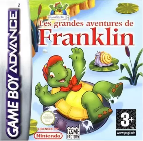 Game Boy Advance Games - Les grandes aventures de Franklin