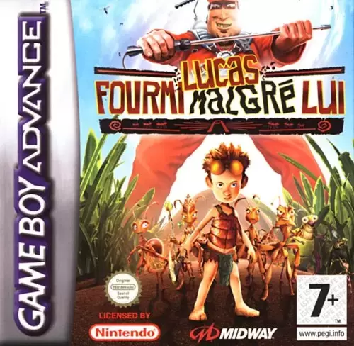 Game Boy Advance Games - Lucas, fourmi malgré lui
