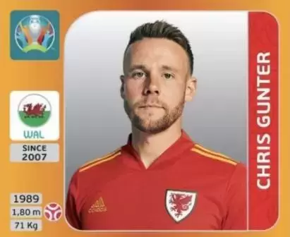 Euro 2020 Tournament Edition - Chris Gunter - Wales