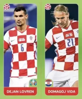 Euro 2020 Tournament Edition - Dejan Lovren / Domagoj Vida - Croatia