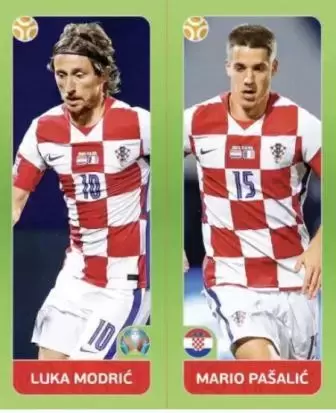 Euro 2020 Tournament Edition - Luka Modric / Mario Pasalic - Croatia