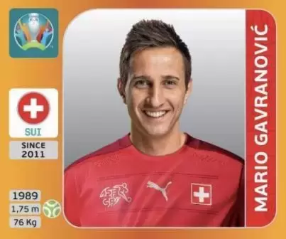 Euro 2020 Tournament Edition - Mario Gavranovic - Switzerland