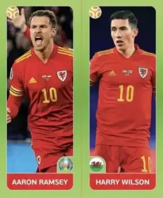 Euro 2020 Tournament Edition - Aaron Ramsey / Harry Wilson - Wales