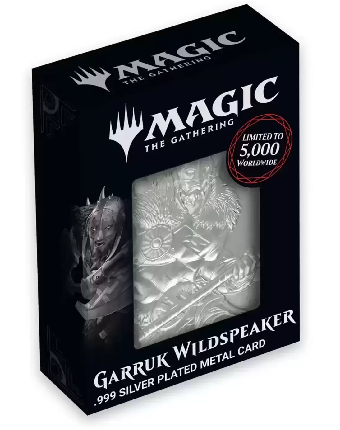 Fanattik - Ingot & Metal Card - Magic the Gathering - Garruk Wildspeaker (Silver)