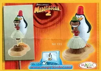 Madagascar 2 - BPZ 1 pingouin et danseuse