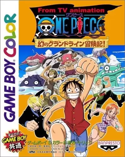 Game Boy Color Games - One Piece