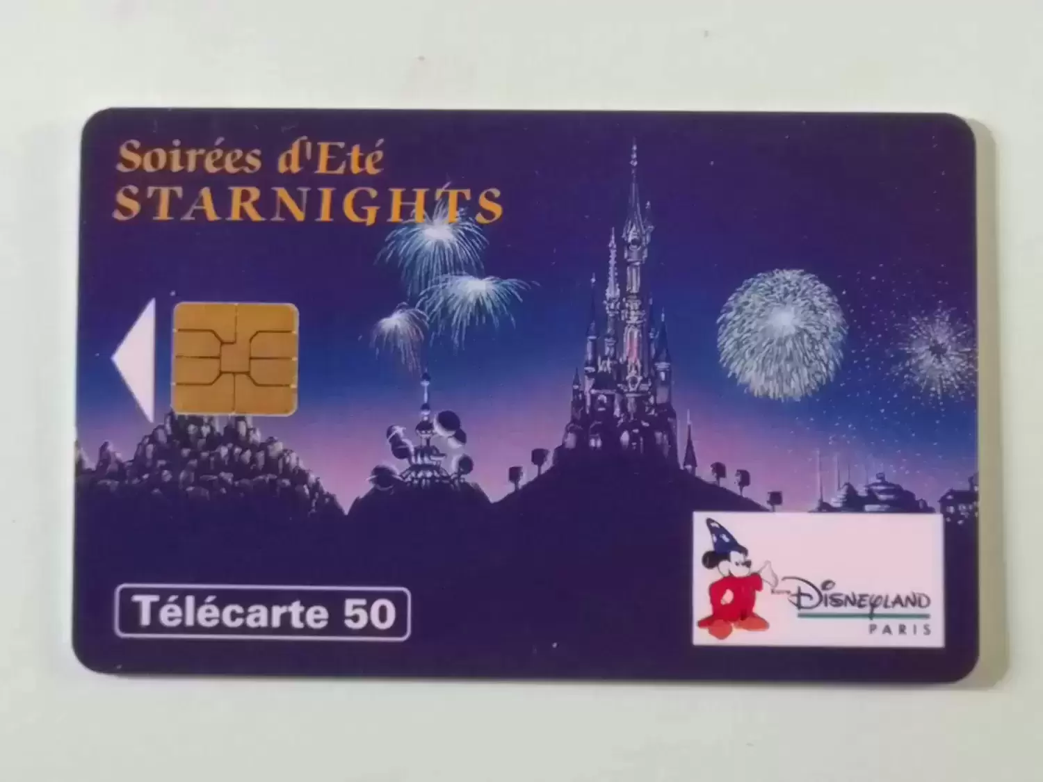 Télécartes - Disneyland Paris Starnights T50