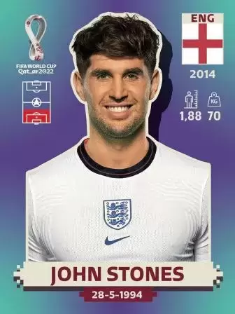 FIFA World Cup Qatar 2022 - John Stones