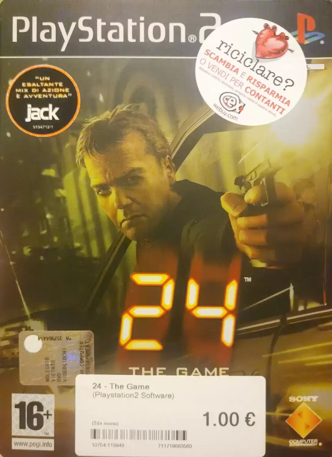 24 The Game C PS2