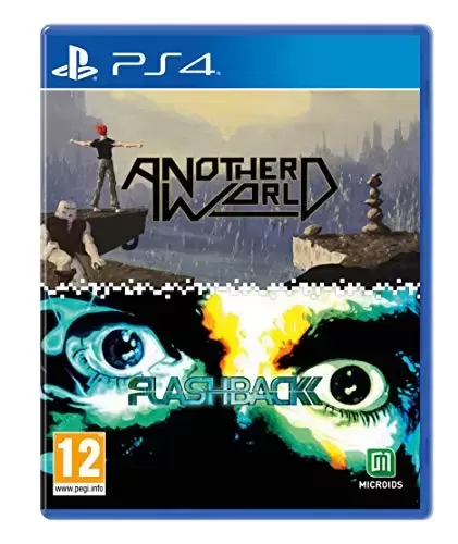 Jeux PS4 - Another World : 20th anniversary edition + Flashback