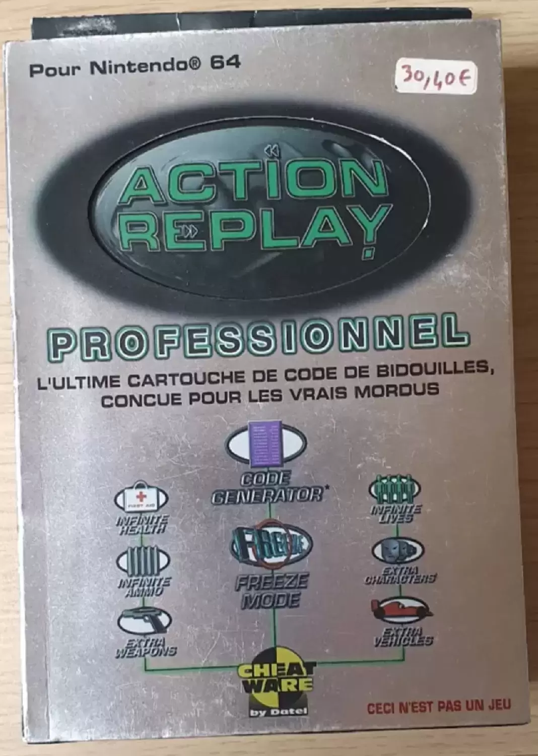 Jeux Nintendo 64 - Action replay