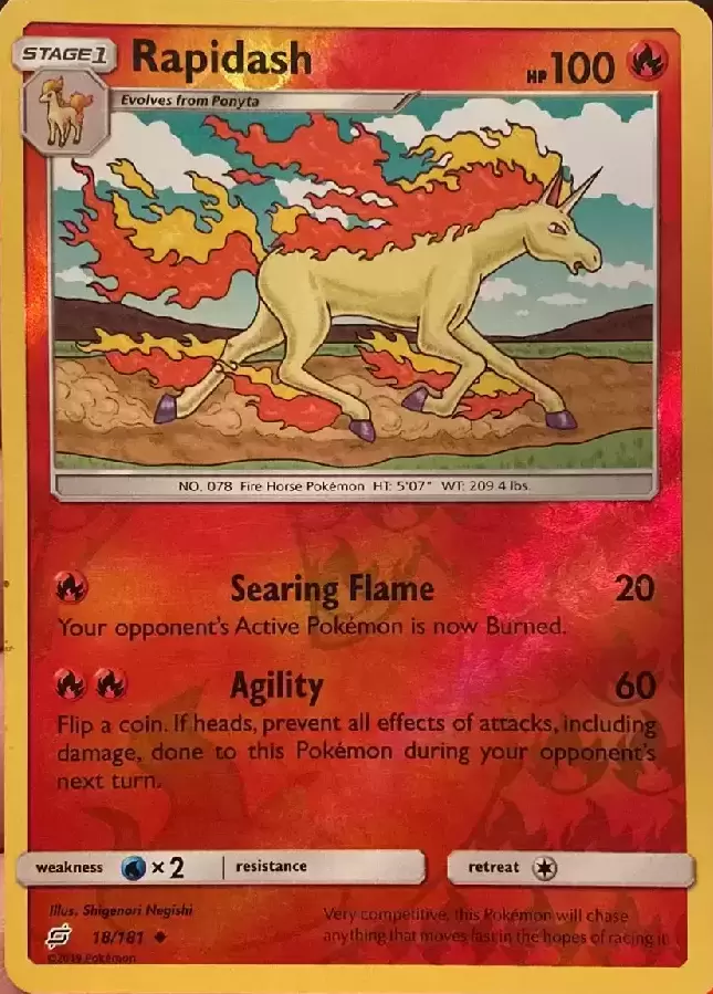 Team Up - Rapidash Reverse