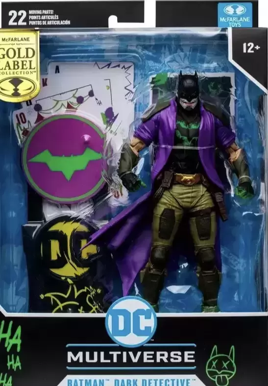McFarlane - DC Multiverse - Batman: Dark Detective (Jokerized) Gold Label