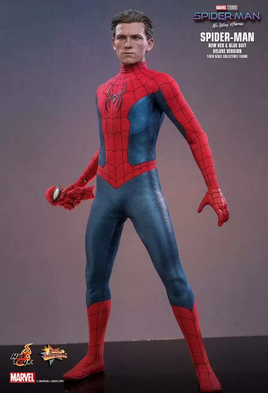 Movie Masterpiece Series - Spider-Man No Way Home - Spider-Man New Red & Blue Suit