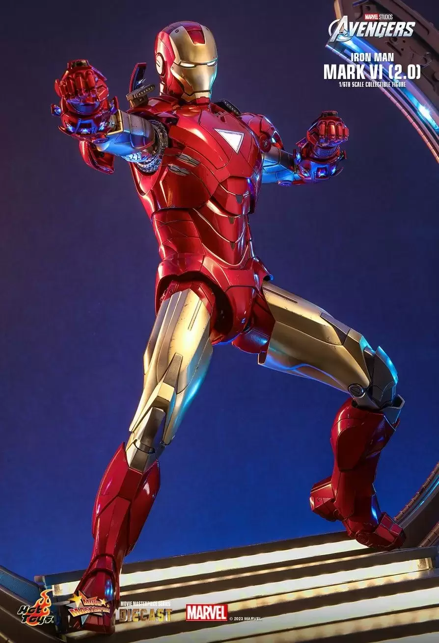 Movie Masterpiece Series - The Avengers - Iron Man Mark VI (2.0)