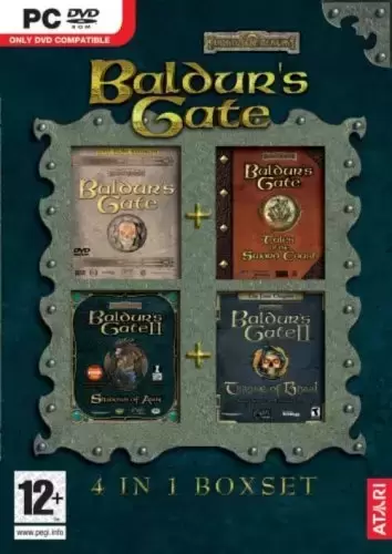 PC Games - Baldur\'s gate 4 in 1 Boxset