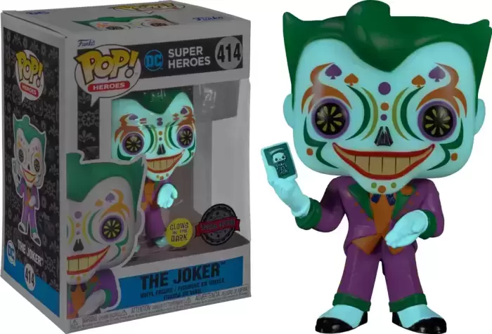 POP! Heroes - Dia de los DC - Joker GITD