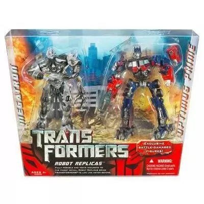 Transformers Movie 2007 - Multipack: ptimus Prime vs Megatron (Robot Replica)