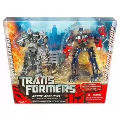 Transformers Movie 2007 - Multipack: Optimus Prime vs Megatron (Robot Replica)