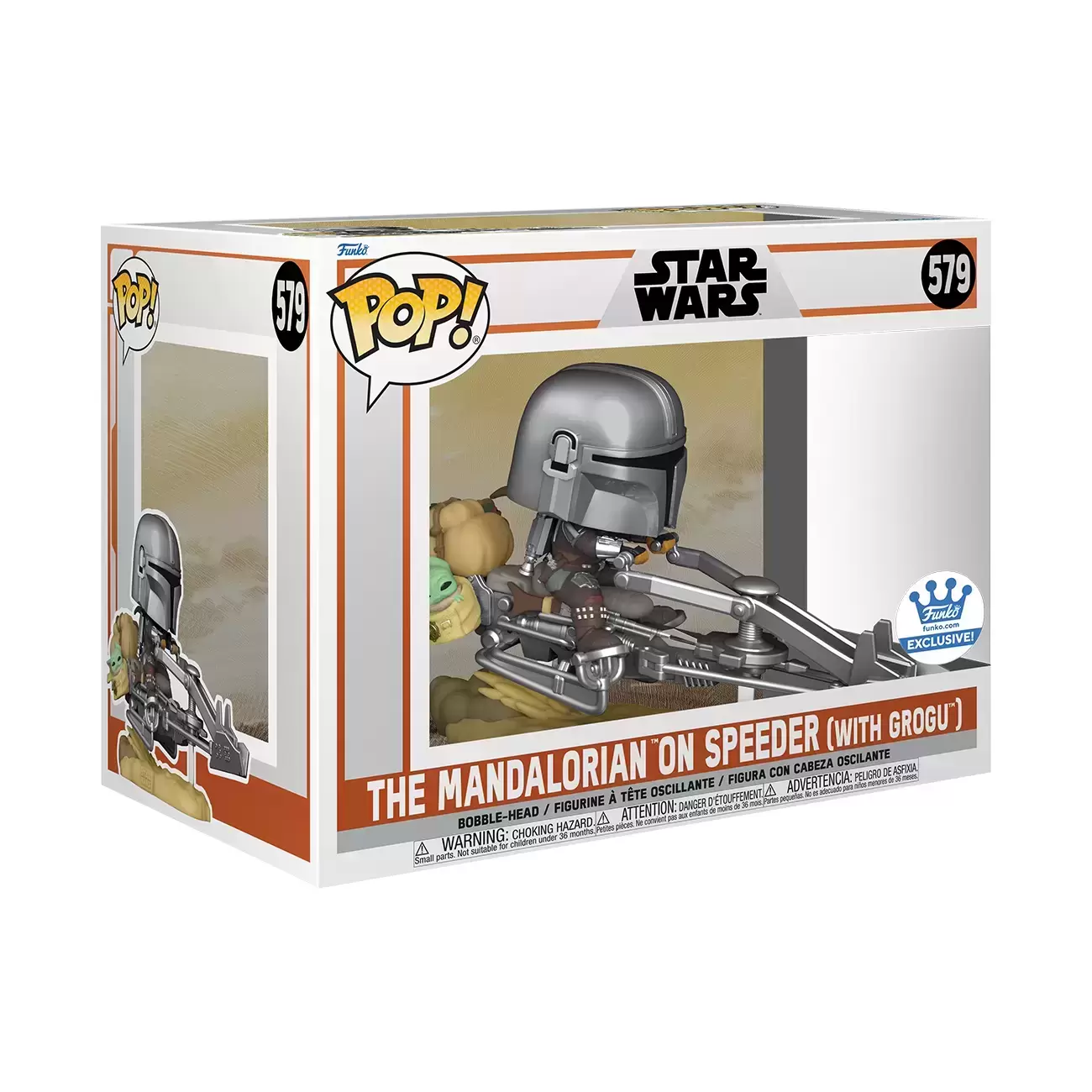 Funko Pop The Mandalorian 485 Baby Yoda Grogu Using the Force