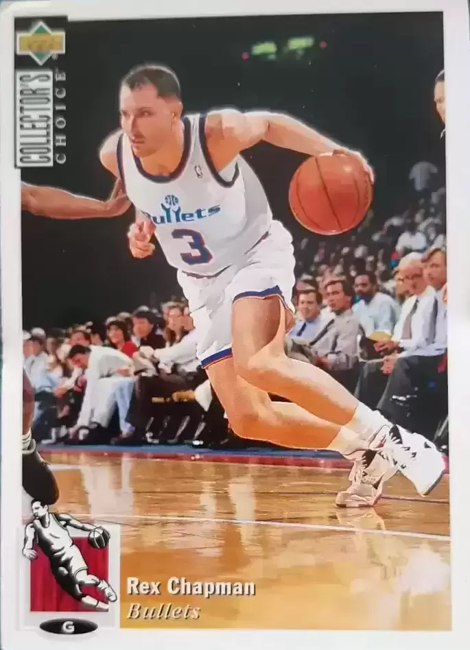 Upper D.E.C.K - NBA Basketball Collector\'s Choice 1994-1995 - Rex Chapman