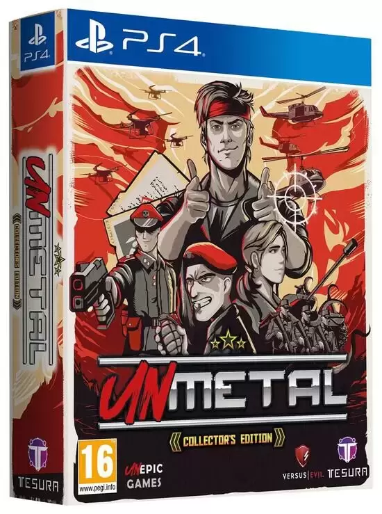 PS4 Games - Unmetal Collector\'s Edition
