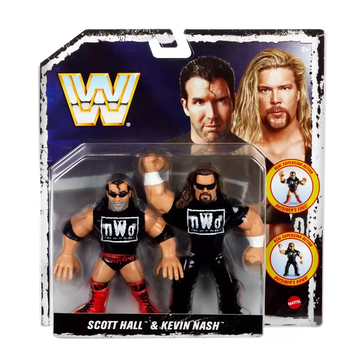 Mattel WWE Retro - Scott Hall & Kevin Nash