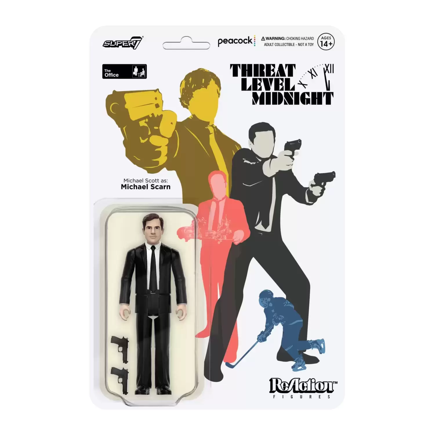 ReAction Figures - Threat Level Midnight - Michael Scott as Michael Scarn