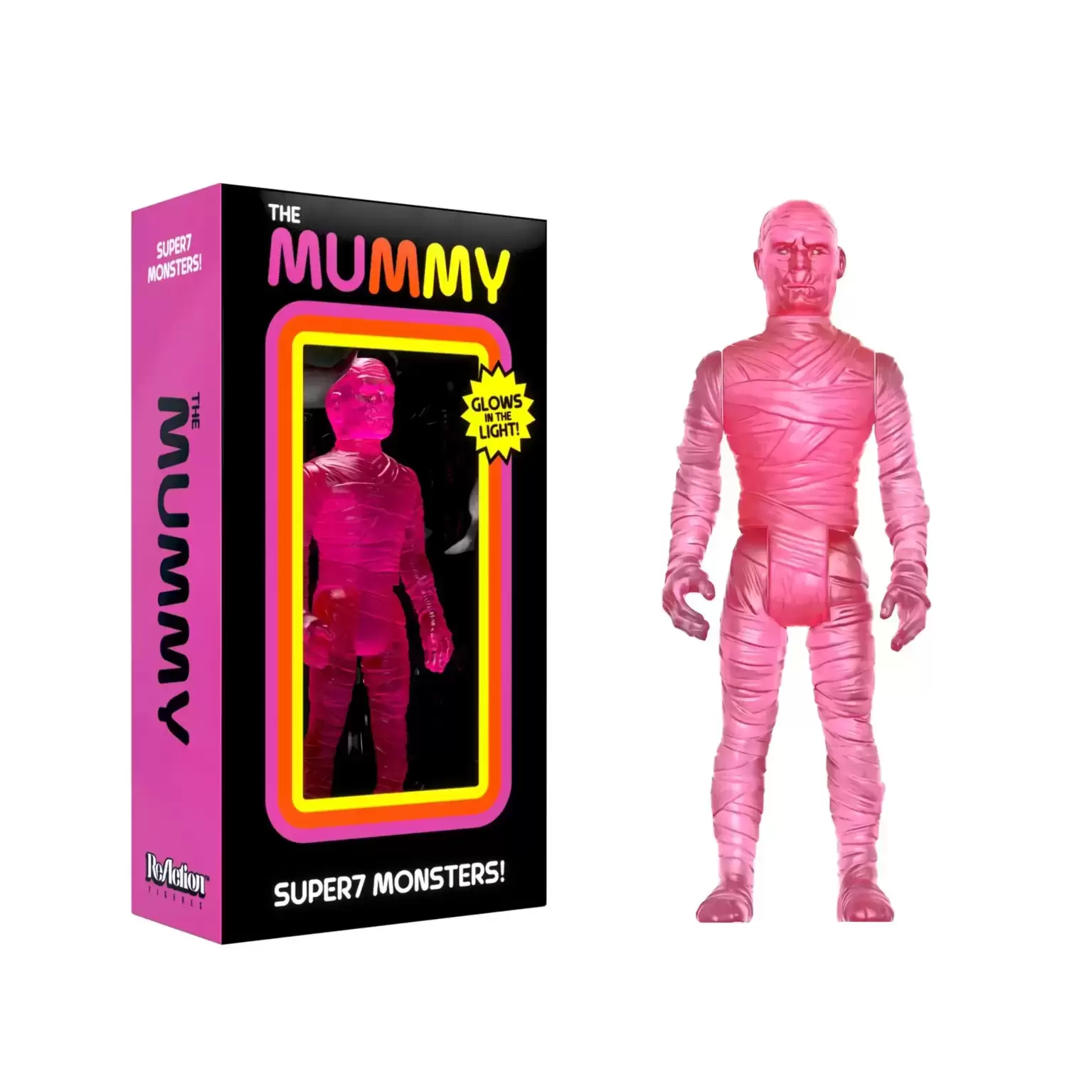 ReAction Figures - Universal Monsters - The Mummy (Luminators)