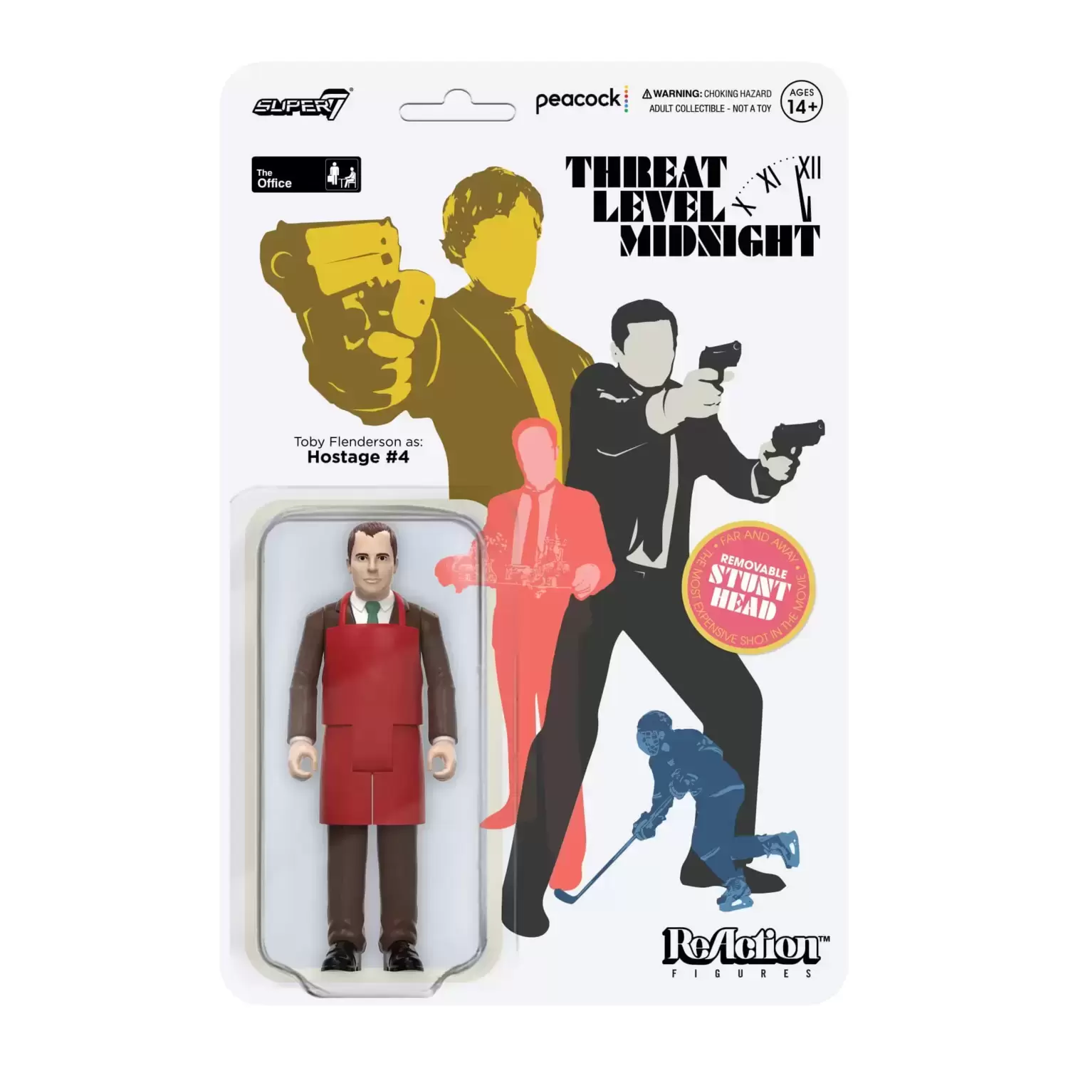 ReAction Figures - Threat Level Midnight - Toby Flenderson as Hostage #4