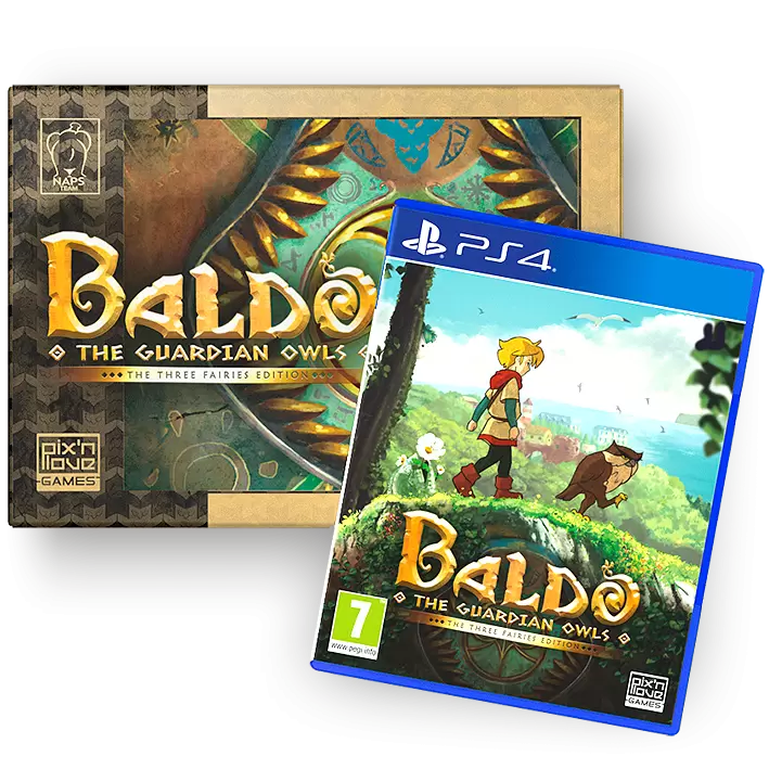 PS4 Games - Baldo: The Guardian Owls - Edition Collector