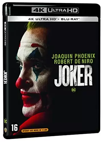 Films DC - Joker [4K Ultra-HD + Blu-Ray]