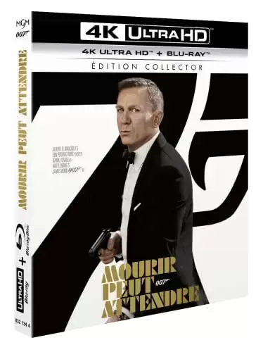 James Bond - Mourir Peut Attendre [Édition Collector-4K Ultra-HD + Blu-Ray]