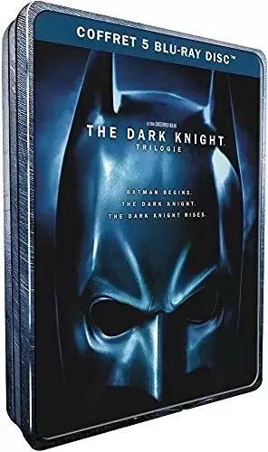 Films DC - The Dark Knight - La trilogie - Coffret Blu-ray - DC COMICS [Coffret métal - Édition Limitée]