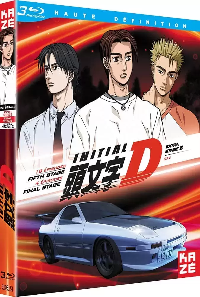 Initial D - Initial D-Intégrale Extra Stage 2 + Fifth stage + Final Stage [Blu-Ray]