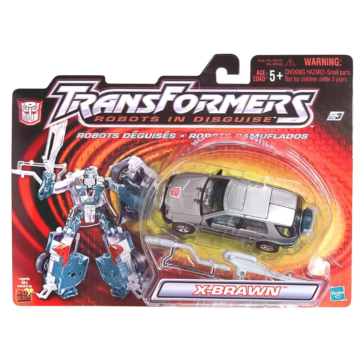Transformers Robots in Disguise (RID 2001) - X-Brawn