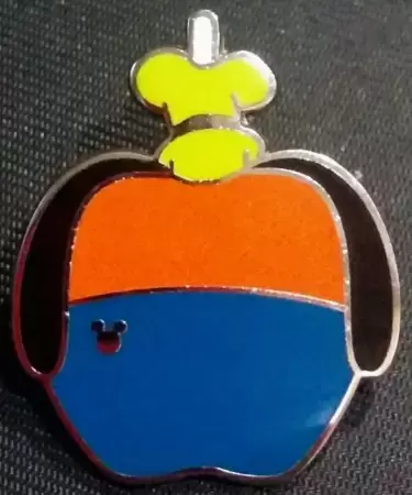 Disney Pins Open Edition - 2015 WDW Hidden Mickey Series - Character Apples - Goofy