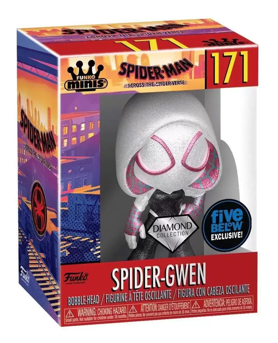 Funko Minis - Spider-Man Across The Spider-Verse - Spider-Gwen Diamond Collection