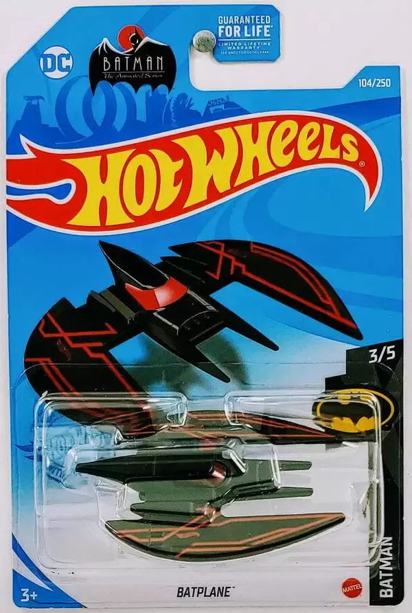Hot Wheels Classiques - Batman - Batplane (3/5) Red Lines
