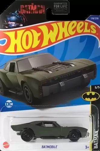 Mainline Hot Wheels - The Batman Batmobile (Olive Green) 5/5