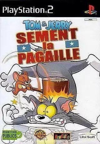 Jeux PS2 - Tom & Jerry sèment la pagaille