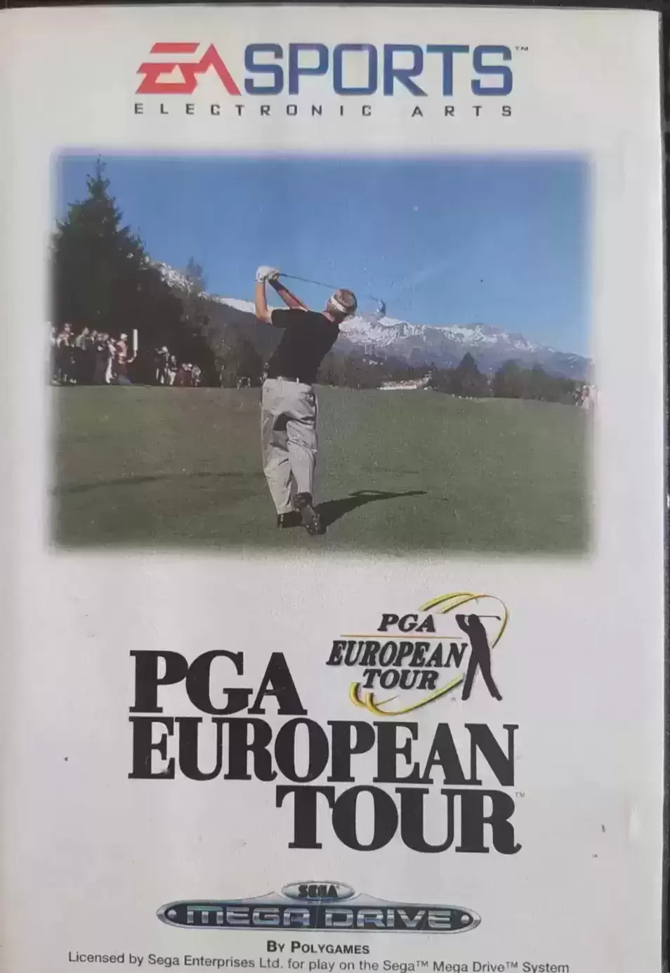 Sega Genesis Games - PGA European Tour