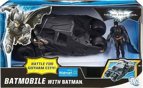 The Dark Knight Rises (Mattel) - Batmobile with Batman