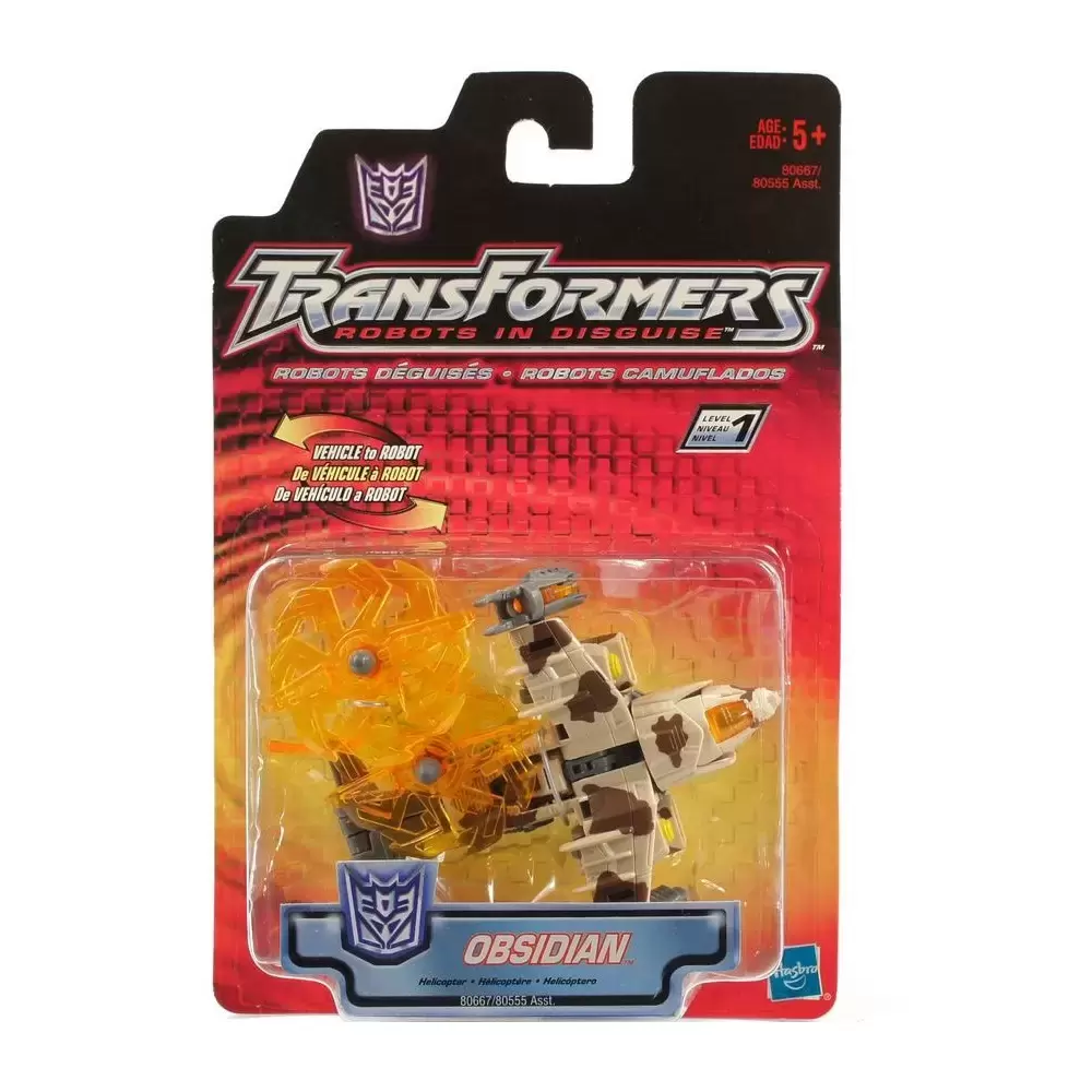 Transformers Robots in Disguise (RID 2001) - Obsidian