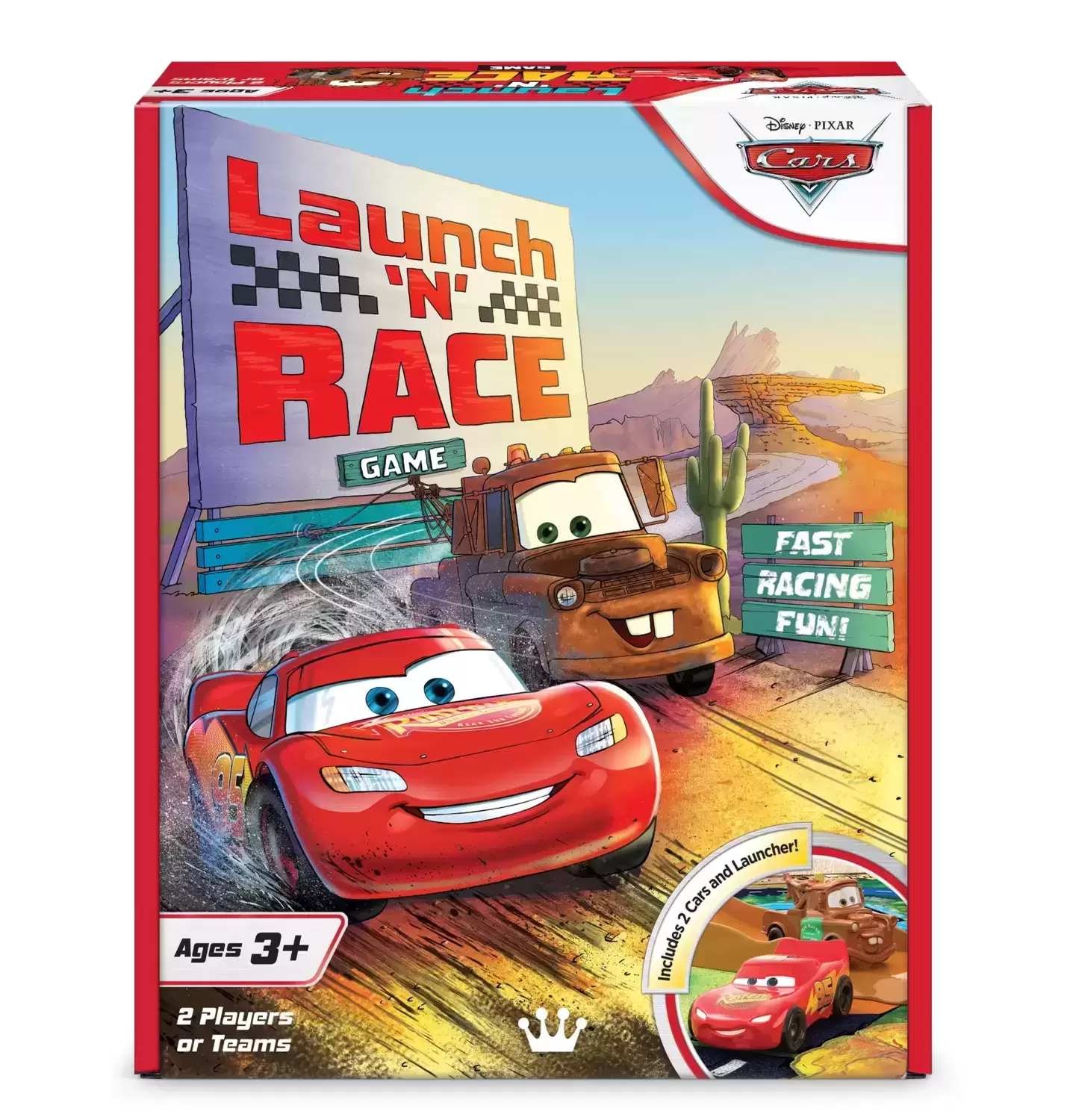 Funko Game - Disney/pixar Cars Launch ‘n’ Race