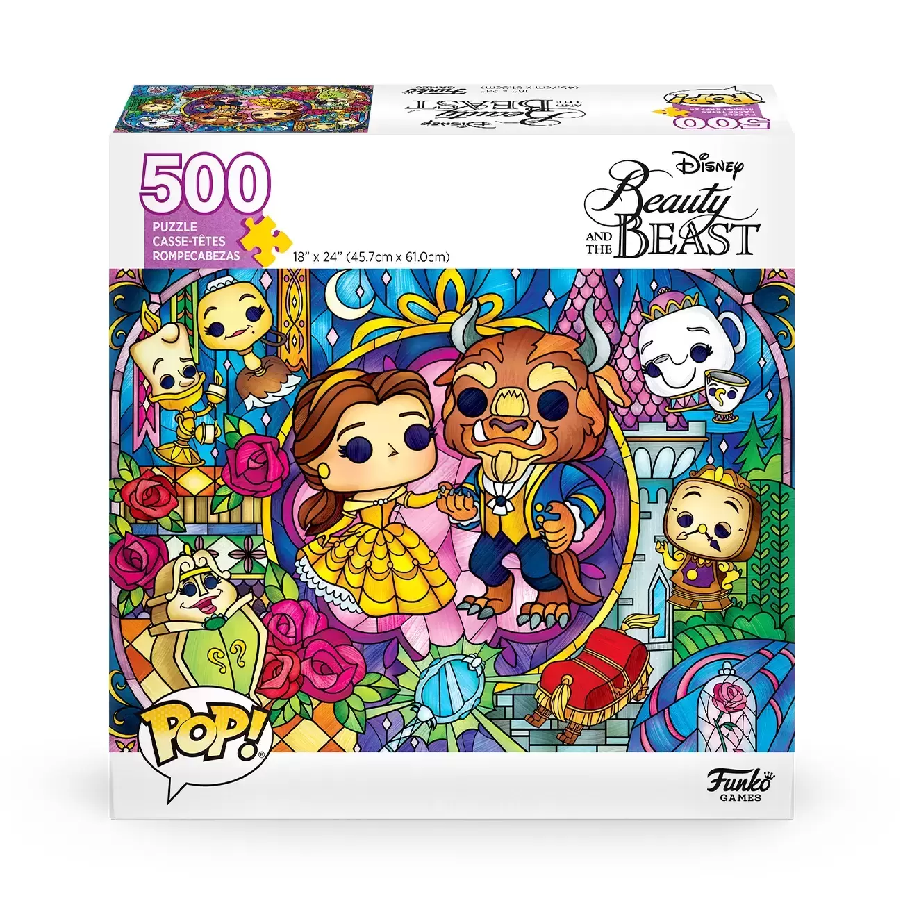 Funko Game - Pop! Puzzle – Disney Beauty And The Beast