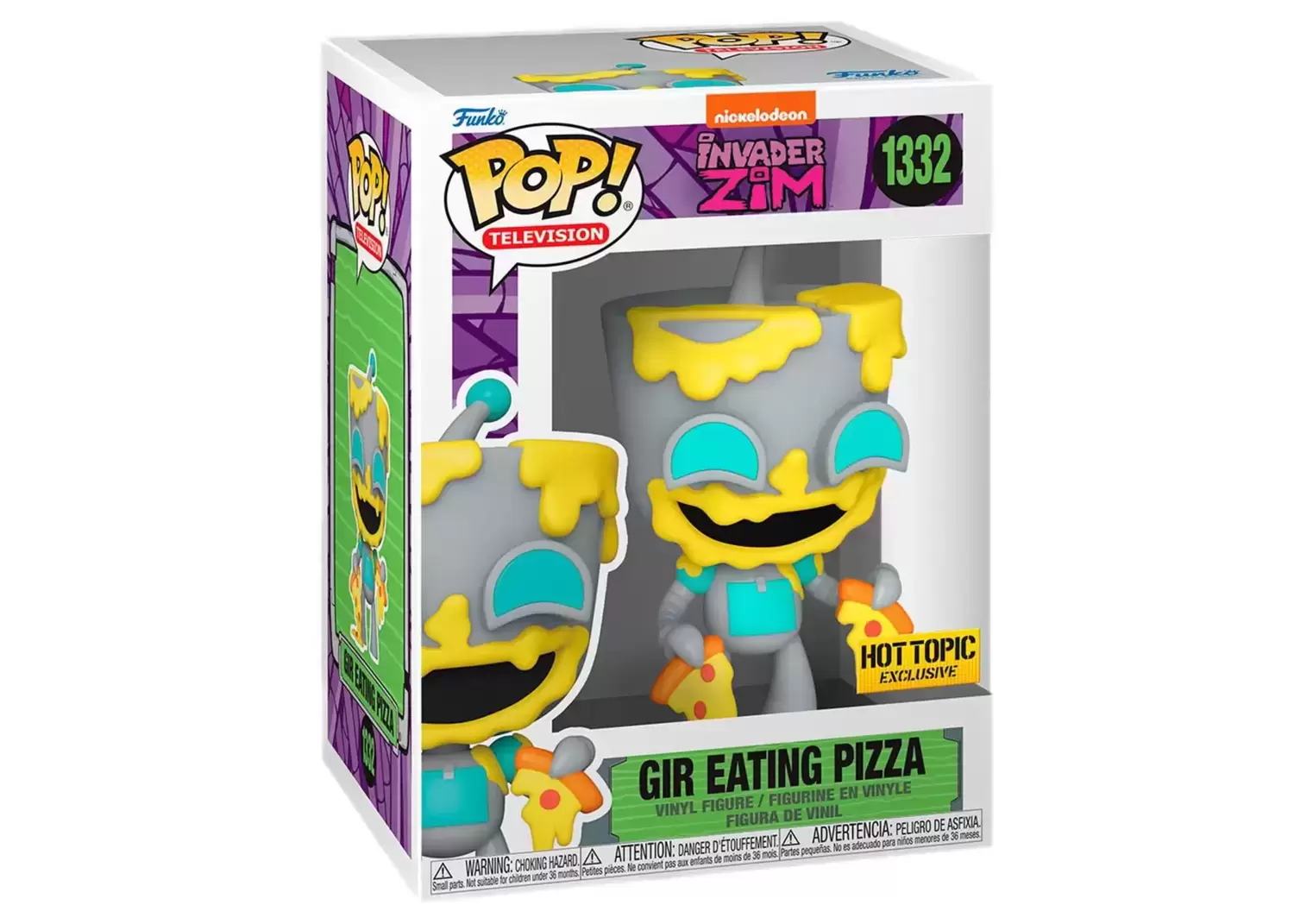 POP! Television - Invader Zim - Gir Eating Pizza