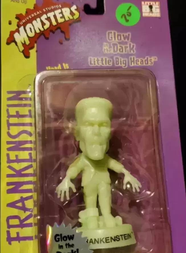 Sideshow - Little Big Heads Universal Monsters - Frankenstein GITD