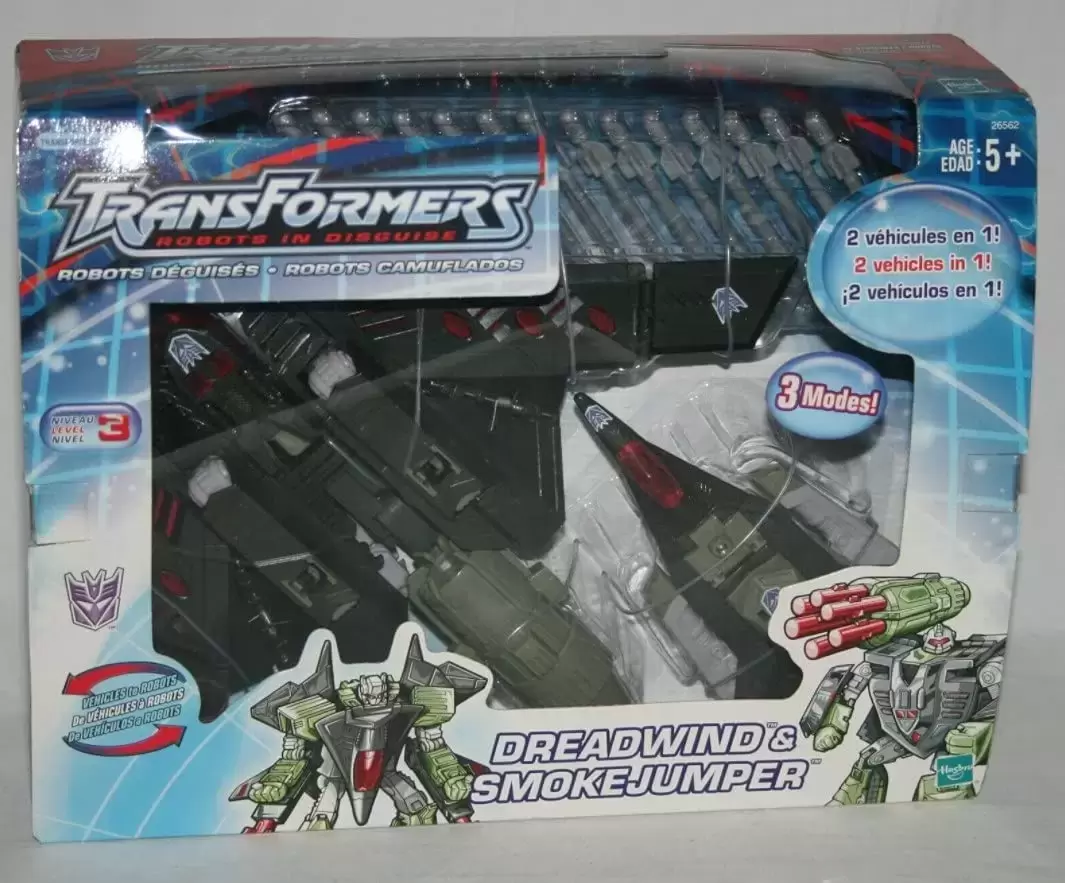 Transformers Robots in Disguise (RID 2001) - Dreadwing & Smokejumper